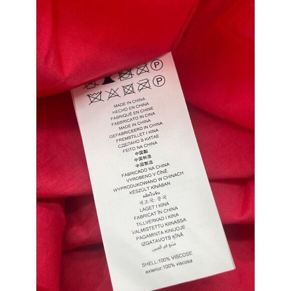 Michael Michael Kors Plus Size Zebra Midi Dress, Geranium, 2X - Picture 7 of 12